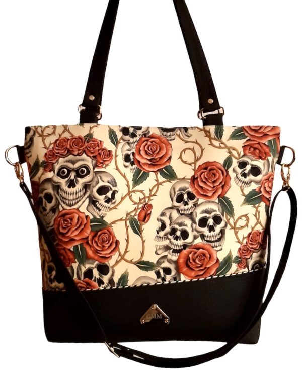 QUANGA TASCHE WHITE ROSES