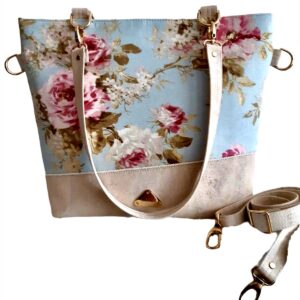 QUANGA TASCHE LOVELY ROSES BLUE