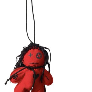 Mini Doll Voodoopuppe rot