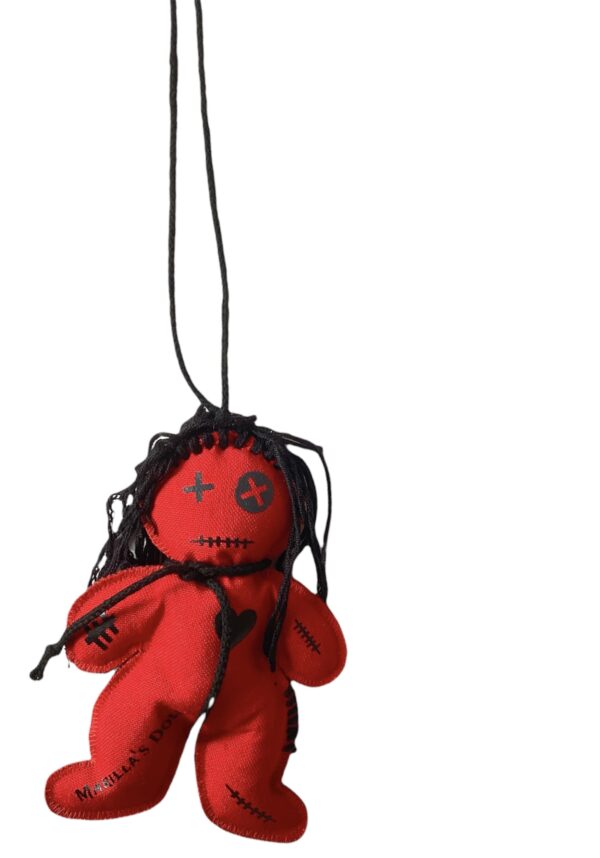 Mini Doll Voodoopuppe rot
