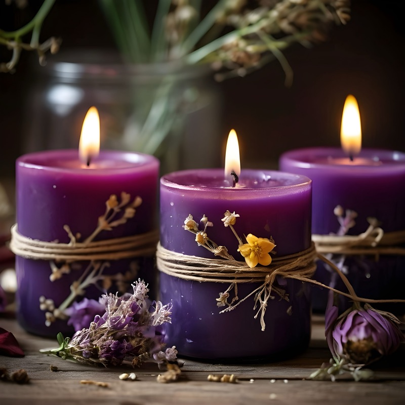 Lavendelkerze – Magisches Liebesritual, um sein Verlangen zu entfachen | schwarzerteufel.de