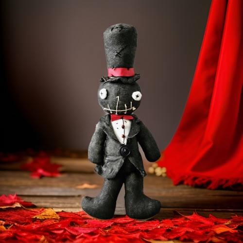 Schwarze Voodoopuppe – Magische Wunschpuppe & Unikat der schwarzen Kunst | schwarzerteufel.de